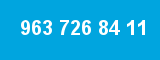 963 726 84 11 963 726 84 11